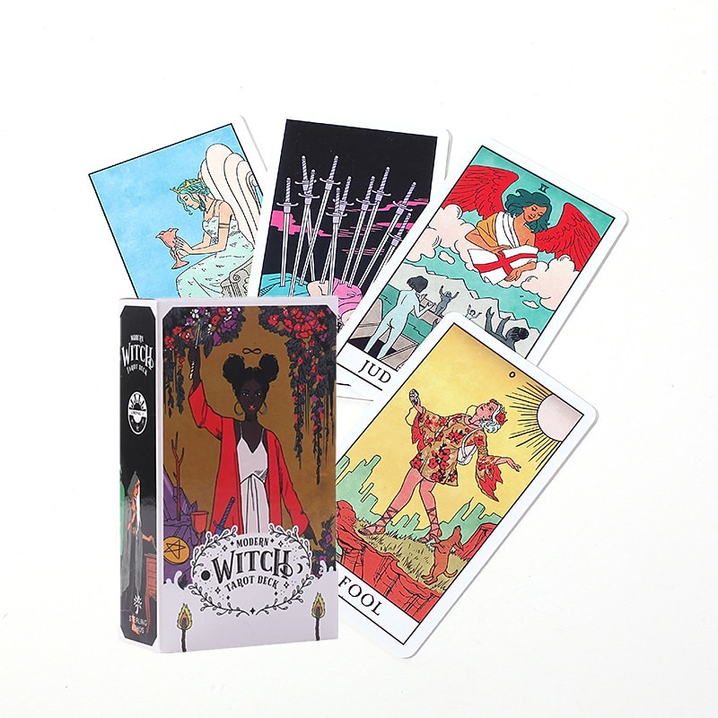 English Tarot 12 * 7 Cm Large Tarot Deck With Paper Instructions 2025 - $16.99 –P16