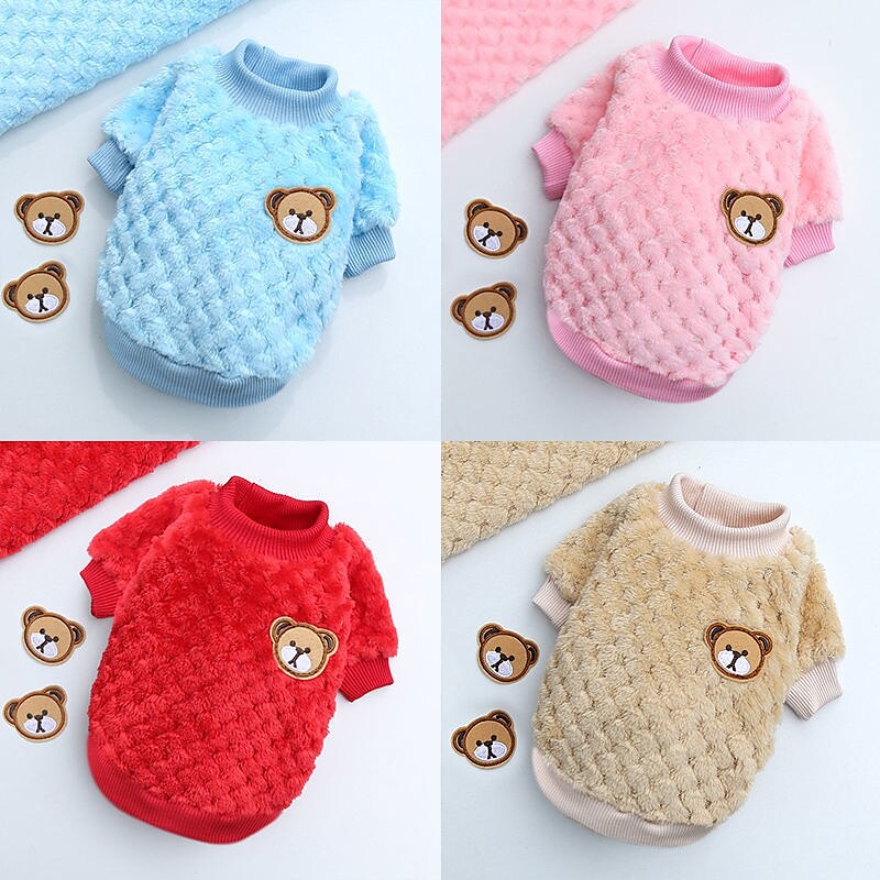 Cachorros Gatos Pijamas Moda Estilo bonito Inverno Macio Lavável Confortável Interior Casual / Diário Roupas para cães for Bichon Frise Poodle Pomerânia Animais de Pequeno Porte Borboleta de 2025 por $15.49 –P2