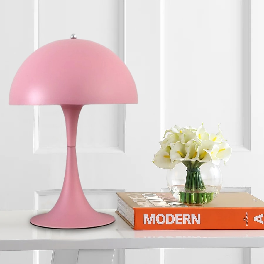 Luz de Leitura Lâmpadas ambiente Contemporâneo Moderno / Estilo nórdico Fonte de Alimentação LED Para Quarto de Estudo / Escritório / Escritório Metal 110-120V / 220-240V Branco / Amarelo / Rosa de 2025 por $116.99 –P9