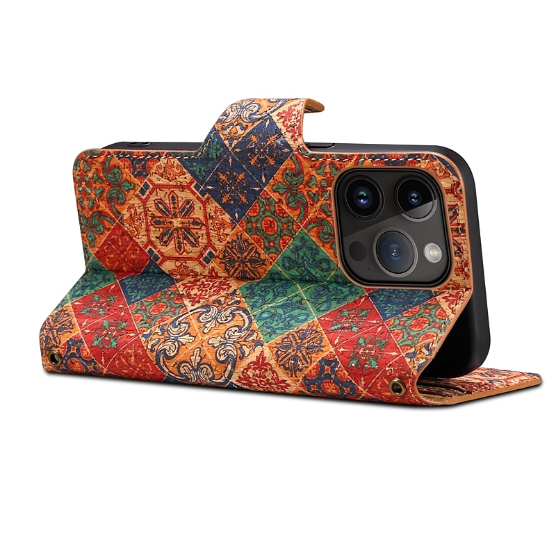 Vintage Mandala Wallet Case for iPhone 16e 16 15 Pro Max Plus 14 13 12 11 Pro Max Plus – Flip Cover with Stand, Magnetic Closure, PU Leather Full Protection 2025 - $25.99 –P14