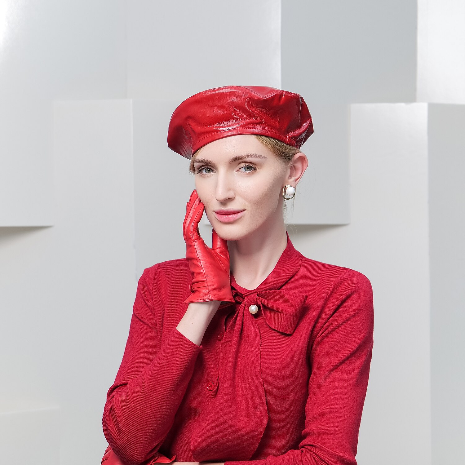 Solid Color Retro leatherette Hats with Pure Color 1PC Special Occasion / Daily Wear Headpiece 2025 - $32.99 –P6