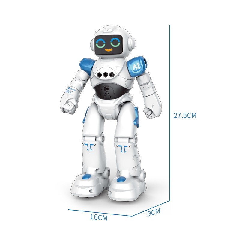 r28 robot intelligente programmazione del dialogo vocale emoticon tocco danza rilevamento dei gesti telecomando giocattolo multifunzionale del 2025 a $58.99 –P5