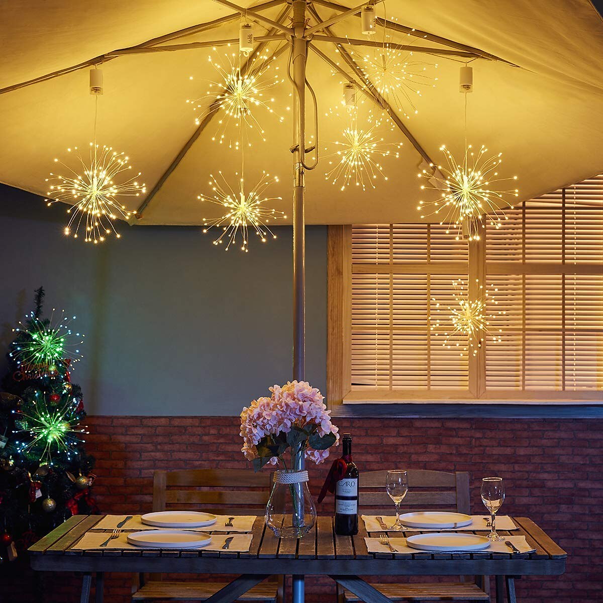 0,3 m Guirlandes Lumineuses Lumières étoilées de Noël 90/120/150/180/200 LED EL Blanc Chaud Blanc Froid Bleu Feu d'artifice / Lumières étoilées Mariage Décoration de Noël Patio 5 V de 2025 ? $32.99 –P3