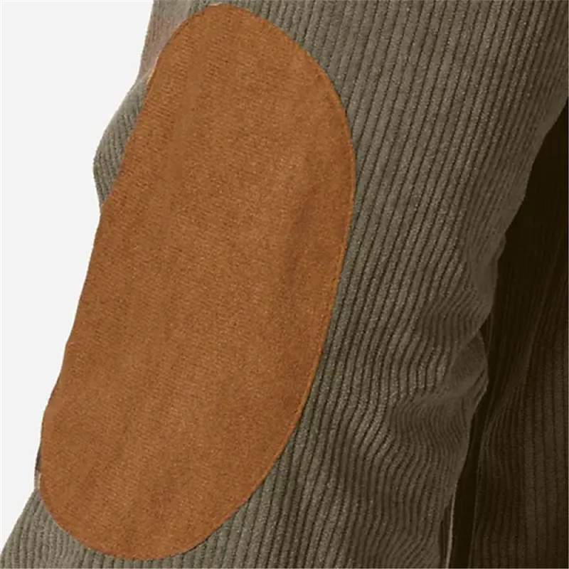 Hombre Sudadera Albaricoque Azul Marino Marrón Café Verde claro Cuello Mao Bloque de color Retazos Deporte Diario Festivos Pana Vintage Ropa de calle Básico Otoño invierno Ropa Sudaderas con capucha 2025 - $34.99 –P4