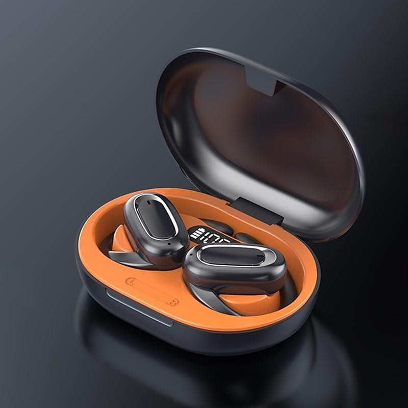 Auriculares inalámbricos bluetooth ows, auriculares deportivos con gancho para la oreja, control táctil, auriculares con estuche de carga 2025 - $23.99 –P2