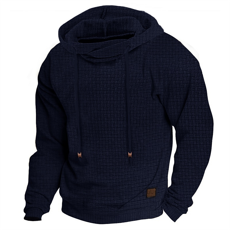 Homens Moletom Preto Branco Verde Tropa Vermelho Azul Marinha Com Capuz Tecido Desportos e Ar livre Diário Esportes Designer Básico Casual Primavera & Outono Roupa Moletons Moletons Manga Longa de 2025 por $26.99 -P9