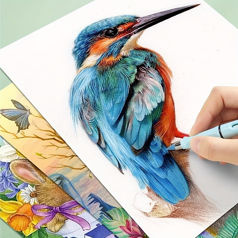1 matita colorata - combinazione di colori elegante e classica - matite magiche con penna in metallo senza inchiostro da 0,5 mm per opere d'arte eterne, regali di Halloween, Ringraziamento e Natale del 2025 a $6.99 –P7