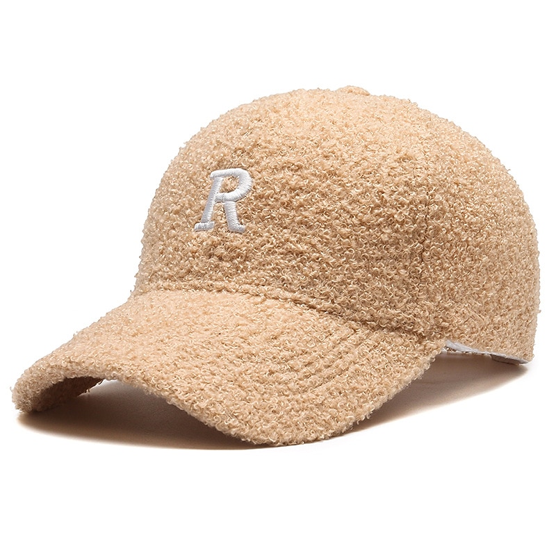 Miesten Pesäpallolippis Talven lämmin lippalakki Hip Hop Cap Musta Punastuvan vaaleanpunainen Puuvilla Matkailu Lampaan villaa Teddy Fleece ulko- Loma Tavallinen Lämmin 2025 - $8.99 –P5