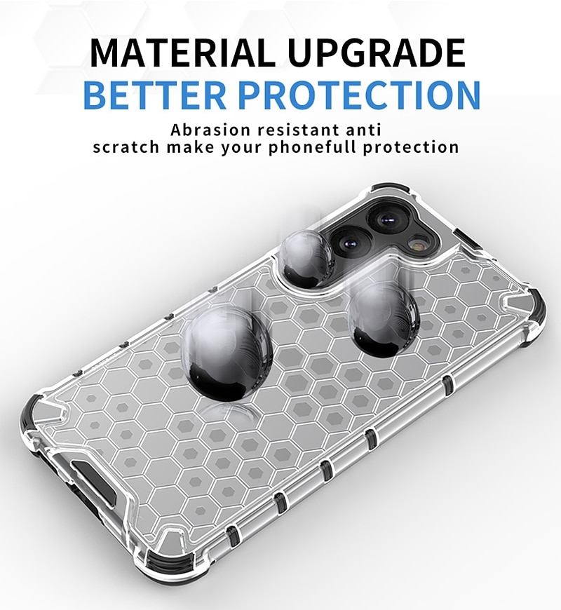 Phone Case For Samsung Galaxy S24 S22 Ultra Plus FE S21 Ultra S21 FE S21 A54 A34 A14 A73 A53 A33 A23 A13 A72 A52 A32 A22 A12 S10 Plus S10 Lite Back Cover Non-Yellowing Shockproof TPU PC 2025 - $12.99 –P9