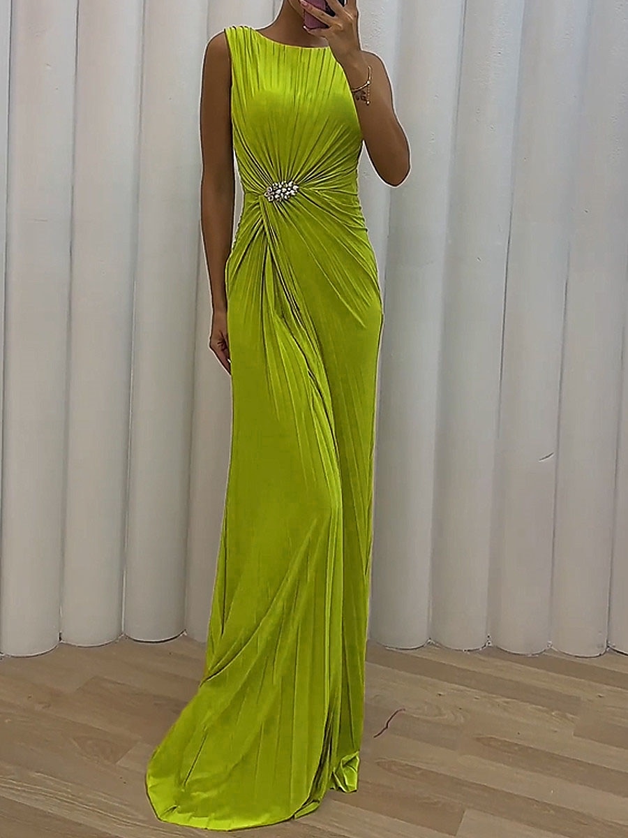 Dámské Dlouhé šaty Maxi šaty Černé šaty Šaty na ples Šaty na párty Šaty pro svatební hosty Elegantní Večírek Moderní Dovolená Svatební host Zvláštní příležitosti Běžný Čistá barva Bez rukávů Tričkový 2025 - $8.99 –P2