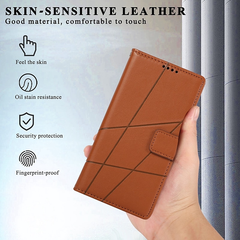 Phone Case For iPhone 16 iPhone 15 Pro Max Plus iPhone 14 13 12 11 Pro Max Mini SE X XR XS Max 8 7 Plus Wallet Case with Stand Holder Magnetic with Wrist Strap Retro TPU PU Leather 2025 - $15.99 –P2