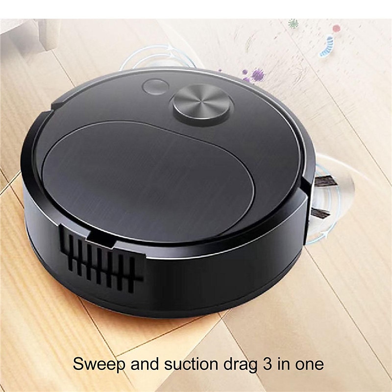3 In 1 Intelligent Sweeping Robot Vacuum Cleaner Floor Sweeper Cleaner For Hair Dust Stain 2025 - $23.99 –P5