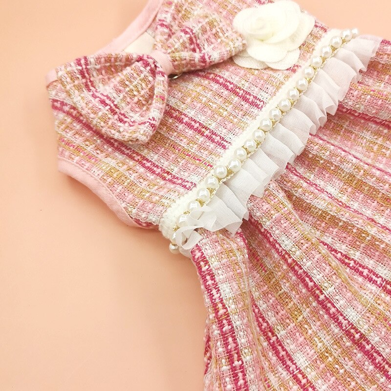 Dog Cat Dress Fashion Cute Winter Soft Washable Comfortable Outdoor Party Dog Clothing for Bichon Frise Poodle Pomeranian Baby Pet Papillon 2025 - $23.99 –P17