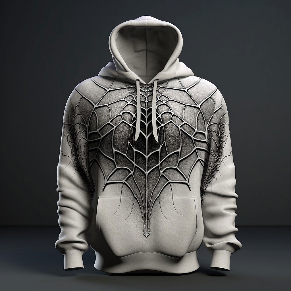 Homme Graphic Araignées Sweat à capuche Sweats à Capuche Sweat-shirt Sweat à capuche manche longue Sweat à capuche Capuche Mode 3D effet Sport extérieur Vacances Vêtement de rue Blanche Rouge de 2025 ? $31.99 –P3