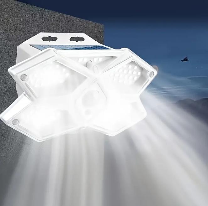 Projecteurs solaires d'extérieur, lampe murale étanche avec détecteur de mouvement, éclairage public de sécurité, lampe de décoration de jardin, éclairage paysager de 2025 ? $11.49 –P2
