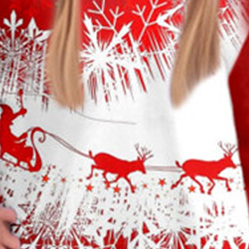 Девочки 3D Каждый В снежинку Рождественские наборы Комплект из толстовки и леггинсов Набор Длинный рукав 3D печать Осень Зима Активный Мода Повседневные Дети 3-12 лет Вырез под горло 2025 - $20.99 –P5