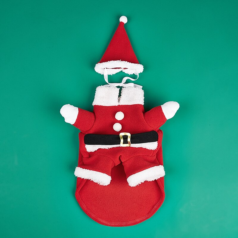 Prodotti per cani Prodotti per gatti Costume di Natale Abito natalizio Di tendenza stile sveglio Inverno Morbido Lavabile Comodo Natale Esterno Casual / quotidiano Festival Bichon Frise Barboncino del 2025 a $13.99 –P4