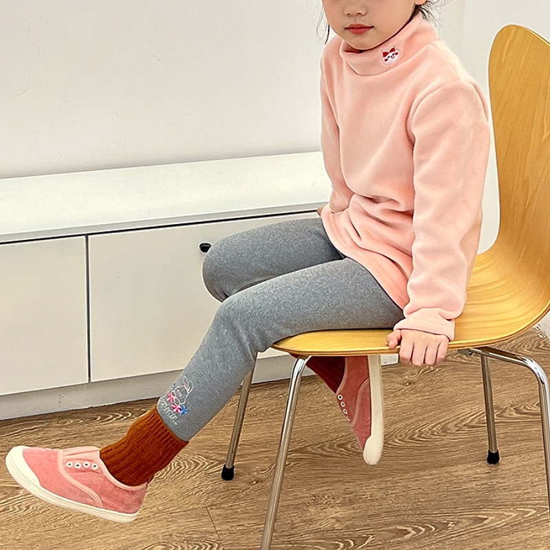 Lapset Tyttöjen Leggingsit Yhtenäinen väri Ihana Kirjailtu ulko- Puuvilla 7-13 vuotta Kevät Musta Punastuvan vaaleanpunainen Vaaleanharmaa 2025 - $6.99 –P13