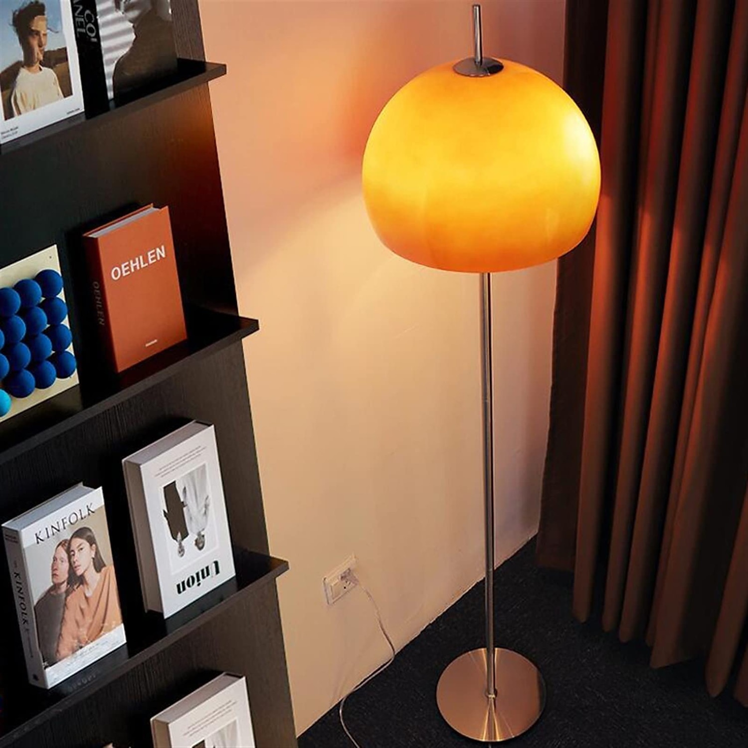 LED Mushroom Floor Lamp, Mid-Century Modern Light for Bedroom, Bright LED Standing Lamp for Office, Modern Living Room Decor 110-240V 2025 - $419.89 –P5