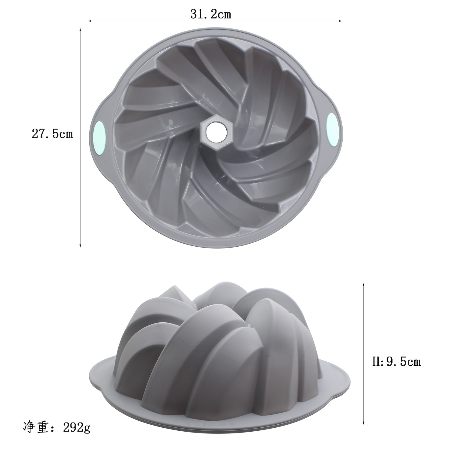 set di tortiere in silicone stampo per torta antiaderente teglia per torta a forma di fiore stampo per torta intrecciato filo di silicone teglia in chiffon stampo da forno bakeware strumenti di cottura bomboniere vintage del 2025 a $18.99 –P5