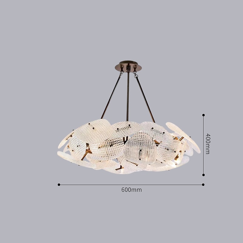 LED Pendant Light 10 Lights 60/80/83cm Cluster Design Sputnik Design Chandeliers for Dining Room Bedroom Pendant Lamps 110-240V 2025 - $1135.09 –P6