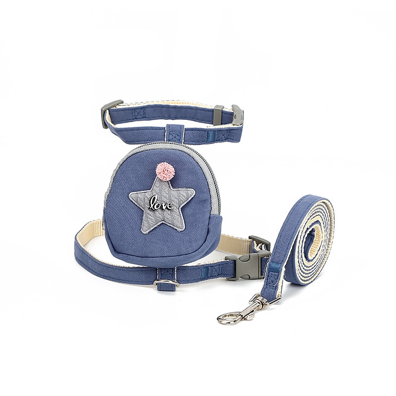 Chien Chat Harnais Laisses Ajustable Portable Durable Extérieur Marche de 2025 ? $15.49 –P5