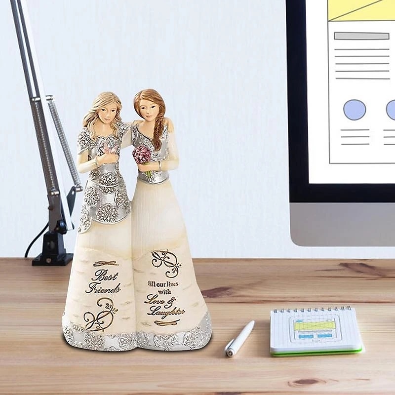 Figurine Celebrating Friendship Room Home Decor Resin Angel Statue Sister Friend Decoration Valentines Day Gift 2025 - $23.99 –P3