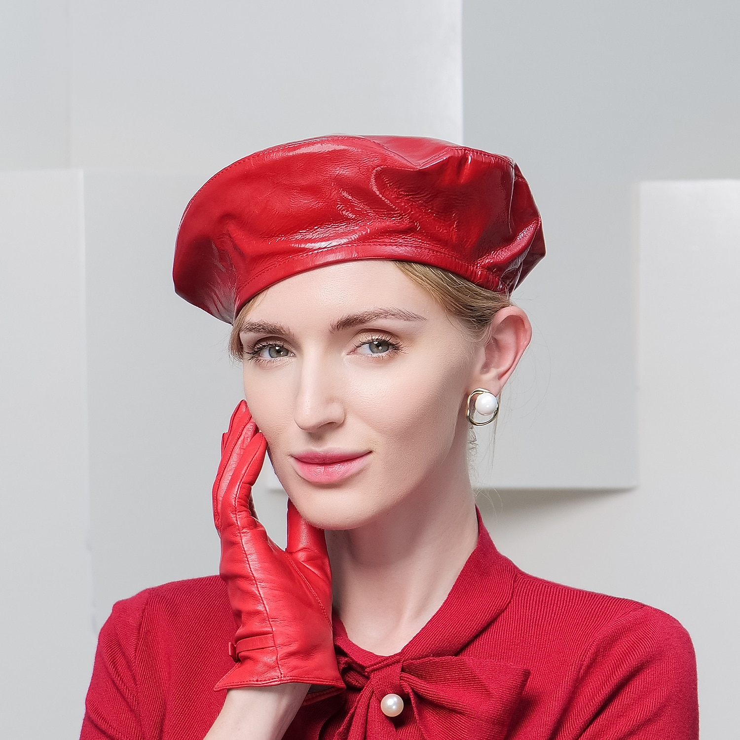 Solid Color Retro leatherette Hats with Pure Color 1PC Special Occasion / Daily Wear Headpiece 2025 - $32.99 –P1