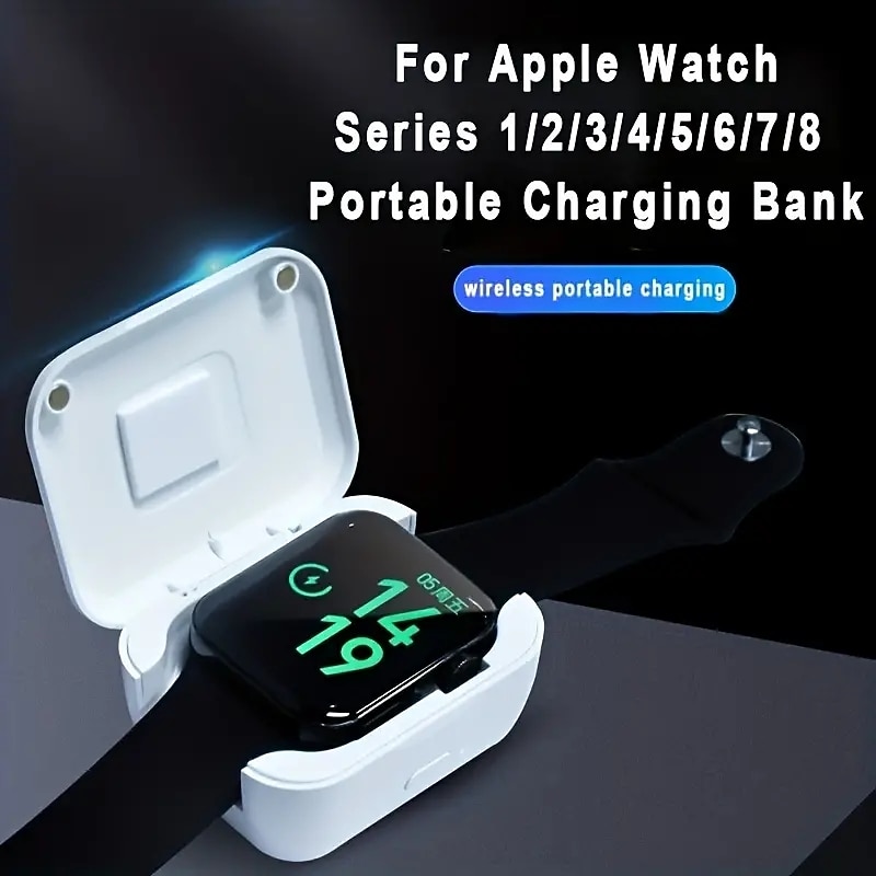 Wireless Charger For IWatch Series Portable Charging Emergency Charging Bank 900MAH Portable Wireless Charger For Watch 2026 - $19.99 –P1