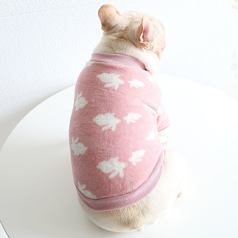 Hund Katt Tröja Pyjamas Mode söt stil Vinter Varm Mjuk Tvättbar Bekväm Utomhus Inomhus Ledigt / vardag Hundkläder for Bichon Frisé Pudel Pommeran valpen eller det lilla husdjuret Fjäril 2025 - $23.99 –P13