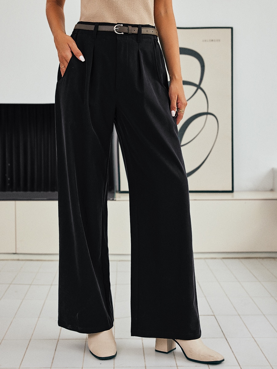 Corduroy High Waist Wide Leg Pants 2025 - $61.99 –P1