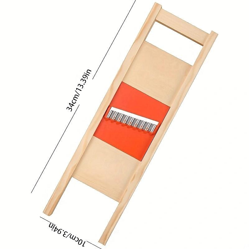 Cortadora de patatas, corte de patatas, rejilla de artefacto, rejilla para limpiar, cuchillo, cortador de verduras, cuchillo ondulado, corte de flor, cuchillo, accesorios 2025 - $8.99 -P9