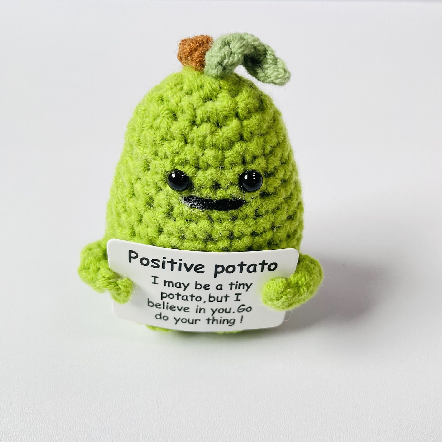 10 Styles Handmade Emotional Support Pickled  Cucumber,Crochet-Emotional-Support