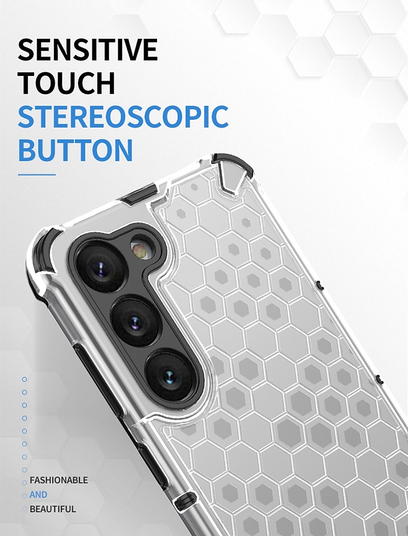 Phone Case For Samsung Galaxy S24 S22 Ultra Plus FE S21 Ultra S21 FE S21 A54 A34 A14 A73 A53 A33 A23 A13 A72 A52 A32 A22 A12 S10 Plus S10 Lite Back Cover Non-Yellowing Shockproof TPU PC 2025 - $12.99 –P8