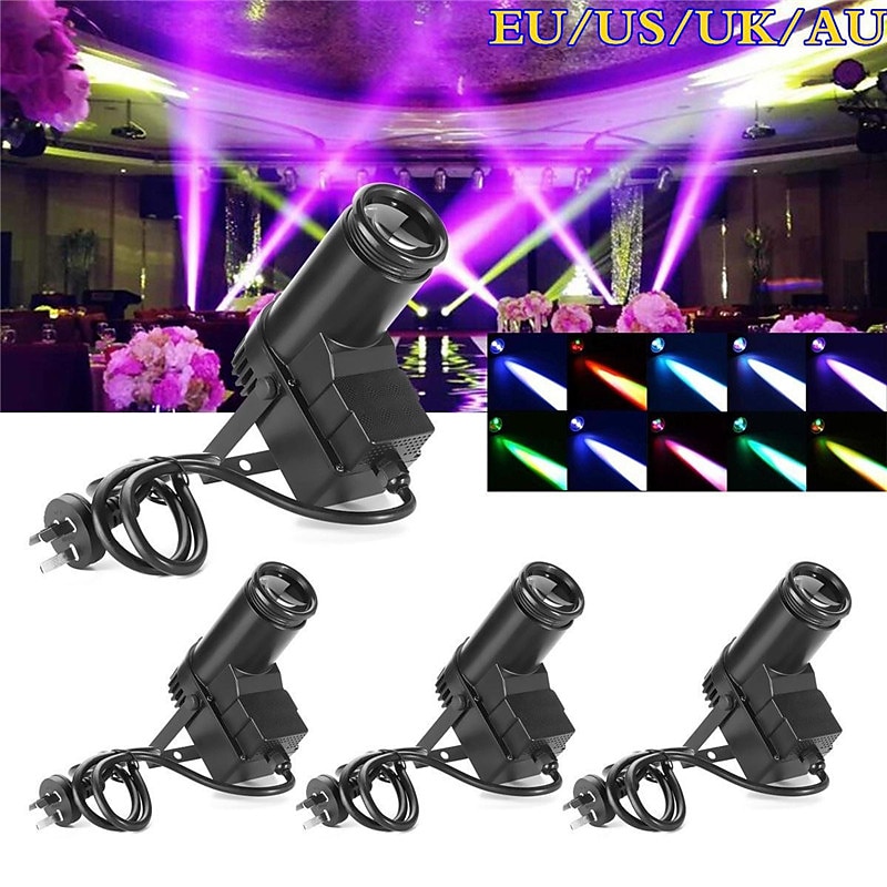 uking 1 stks 30 w rgb podium licht led spot bewegende kop dmx disco dj party stemgestuurde led podium licht 2025 - $52.99 –P2