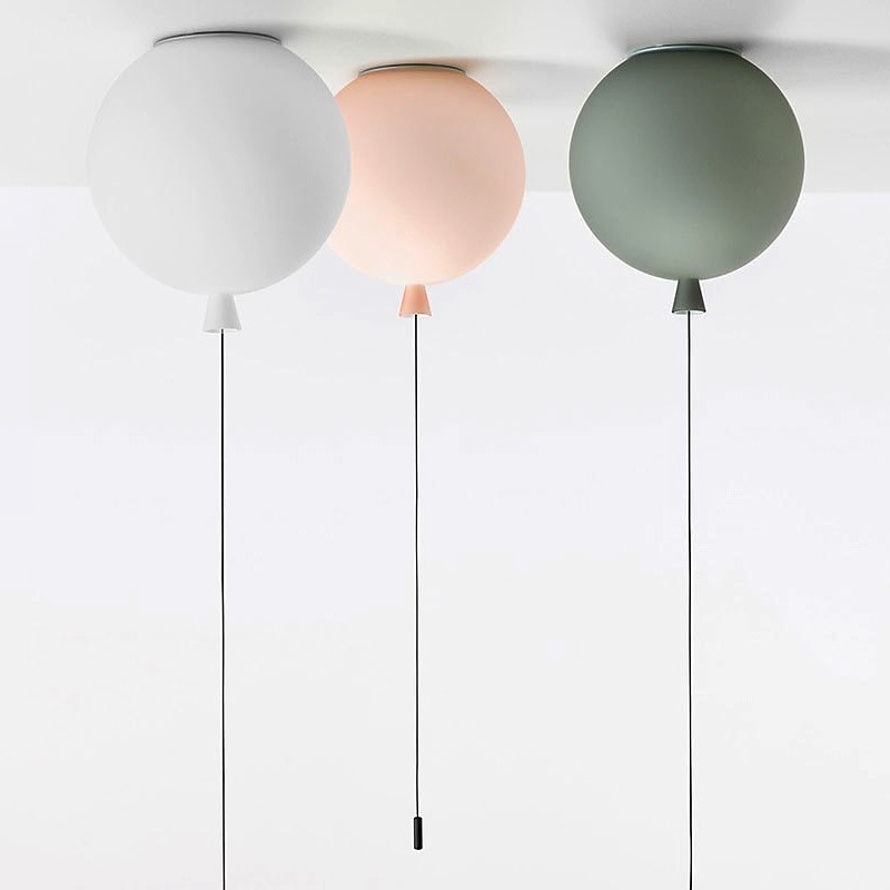 LED Pendant Light Line Balloon Design Metal Artistic Style Modern Chandelier Modern Simple Nordic Minimalist Light Luxury Restaurant Long Bar Table Dining Room 110-120V 220-240V 2025 - $129.99 –P2