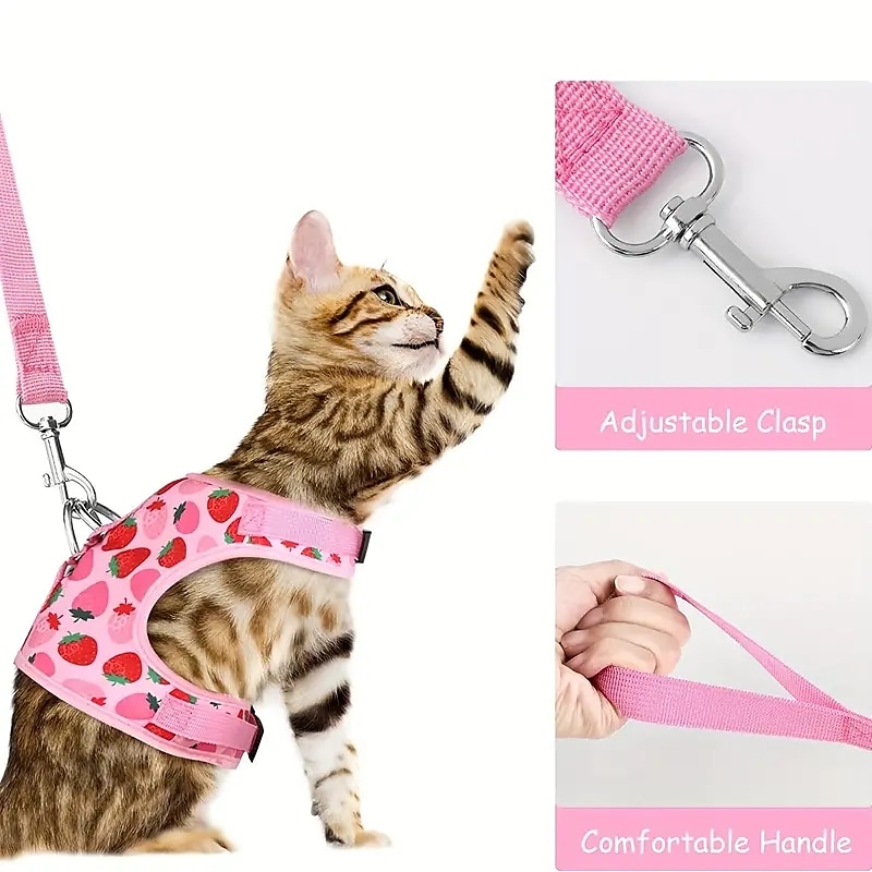 Dog Cat Harness Fashion Party Reflective Breathable Washable Comfortable Christmas Outdoor Casual Daily Walking Dog Clothing for Bichon Frise Pomeranian Baby Pet Papillon Small 2025 - $18.99 –P5