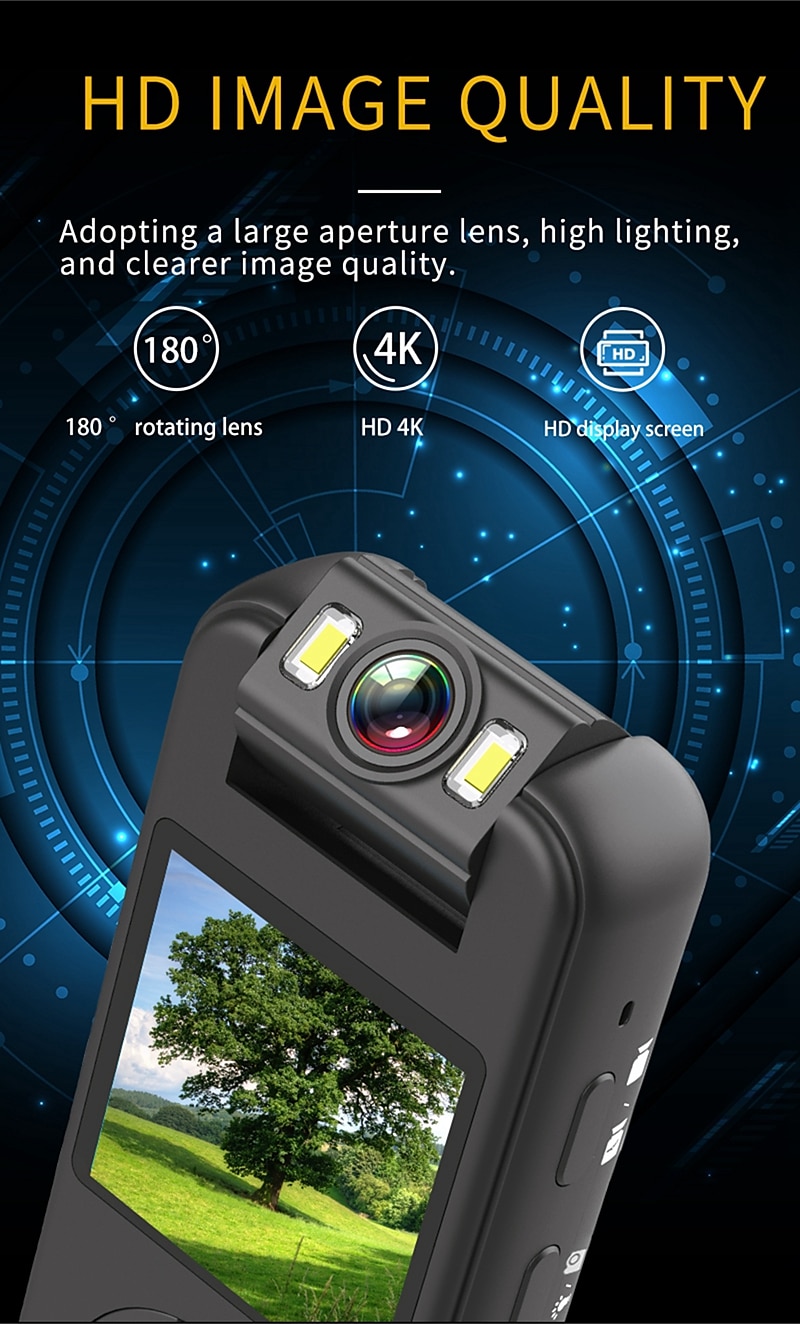 CS09 IP Camera 4K Mini WIFI Remote Access Wi-Fi Protected Setup Full HD Outdoor Support 2025 - $75.99 –P2