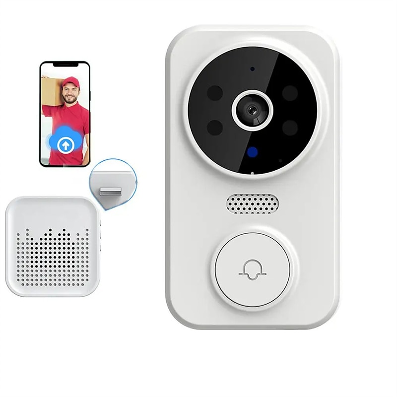 2025年 m8 ワイヤレスドアベル 1080 hd カメラ wifi ドアベルスマートインターホン人気の tuya  コレクション – $31.99 –P14