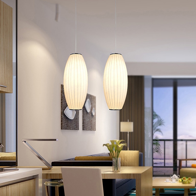 Pendentif LED cocon lustre lanterne conception pour café restaurant 110-240v de 2026 ? $229.99 –P4