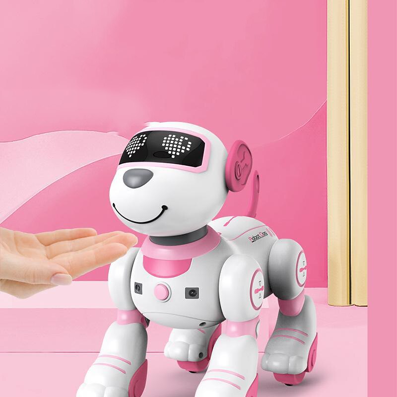 jjrc kinderafstandsbediening intelligente stemdialoog stuntmachine hond elektrische inductie programmering dans speelgoed cadeau meisje 2025 - $129.99 –P4