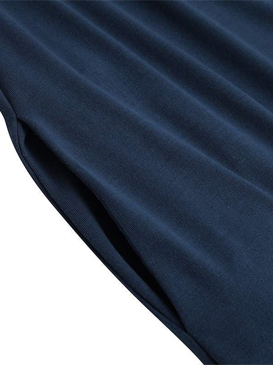 Women's Long Dress Maxi Dress Linen-Inspired Dresses Black Dress Casual Dress Winter Dress Fashion Streetwear Mature Outdoor Street Daily Loose Fit Long Sleeve V Neck Black Yellow Brown Dark Blue 2025 - $28.99 –P12