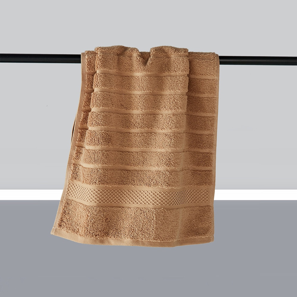 Asciugamani Confezione da 1 asciugamano da bagno medio, cotone filato ad anelli, asciugamani leggeri e altamente assorbenti ad asciugatura rapida, asciugamani premium per hotel, spa e bagno del 2025 a $3.99 –P17