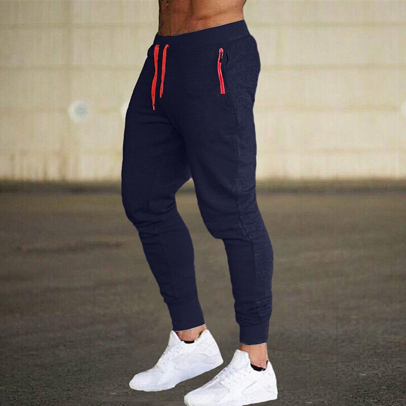 Homens Calças Esportivas Corredores Corredor Bolsos Tecido Conforto Respirável Ao ar livre Diário Para Noite Moda Casual Preto Cinza Claro de 2025 por $21.99 –P2