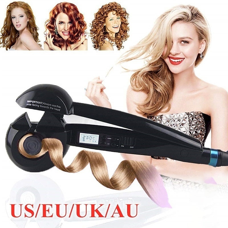 Steam hair best sale curler