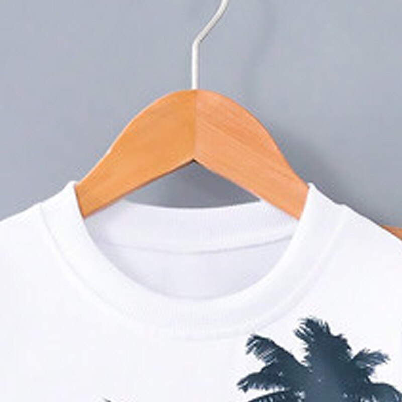 Gutt 3D Tre Bil Sweatshirt & Joggebuksesett Sett Langermet 3D-utskrift Høst Vinter Aktiv Mote Kul Barn 3-12 år Crew-hals utendørs Feriereise Gate Normal 2025 - $23.99 –P5