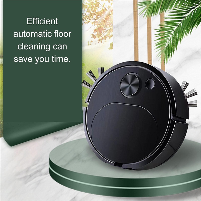 3 In 1 Intelligent Sweeping Robot Vacuum Cleaner Floor Sweeper Cleaner For Hair Dust Stain 2025 - $23.99 –P4