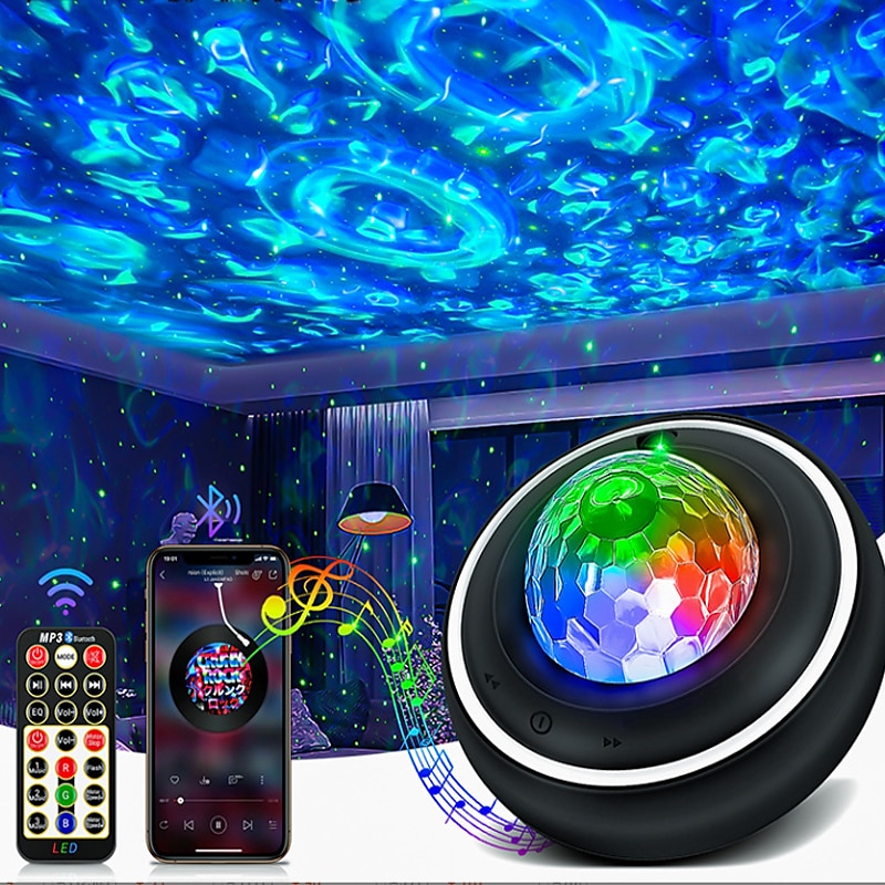 Luce del proiettore Altoparlante Bluetooth Controllato da remoto Matrimonio Feste Regalo Multicolore del 2025 a $20.99 –P1