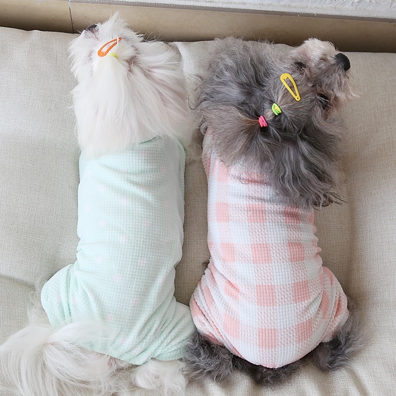 Hund Katt Pyjamas Mode söt stil Vinter Mjuk Tvättbar Bekväm Inomhus Ledigt / vardag Hundkläder for Bichon Frisé Pudel Pommeran valpen eller det lilla husdjuret Fjäril 2025 - $26.99 –P6
