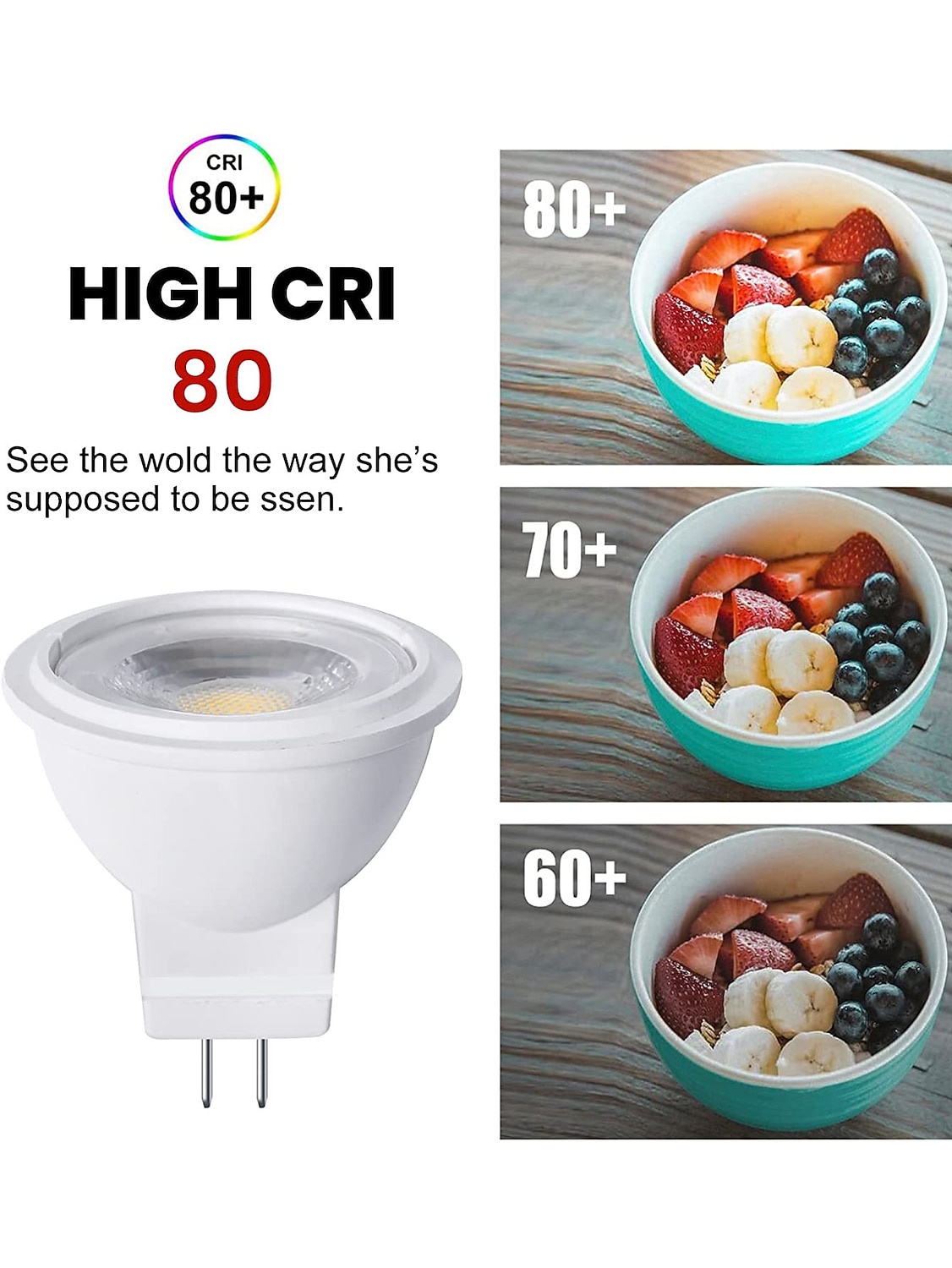 mr11 gu4.0 led-lampen 3 watt 230 lumen 36 stralingshoek 12 v 20 w halogeenlampen equivalent landschap/accent/inbouw/spoorverlichting 2026 - $15.49 –P2